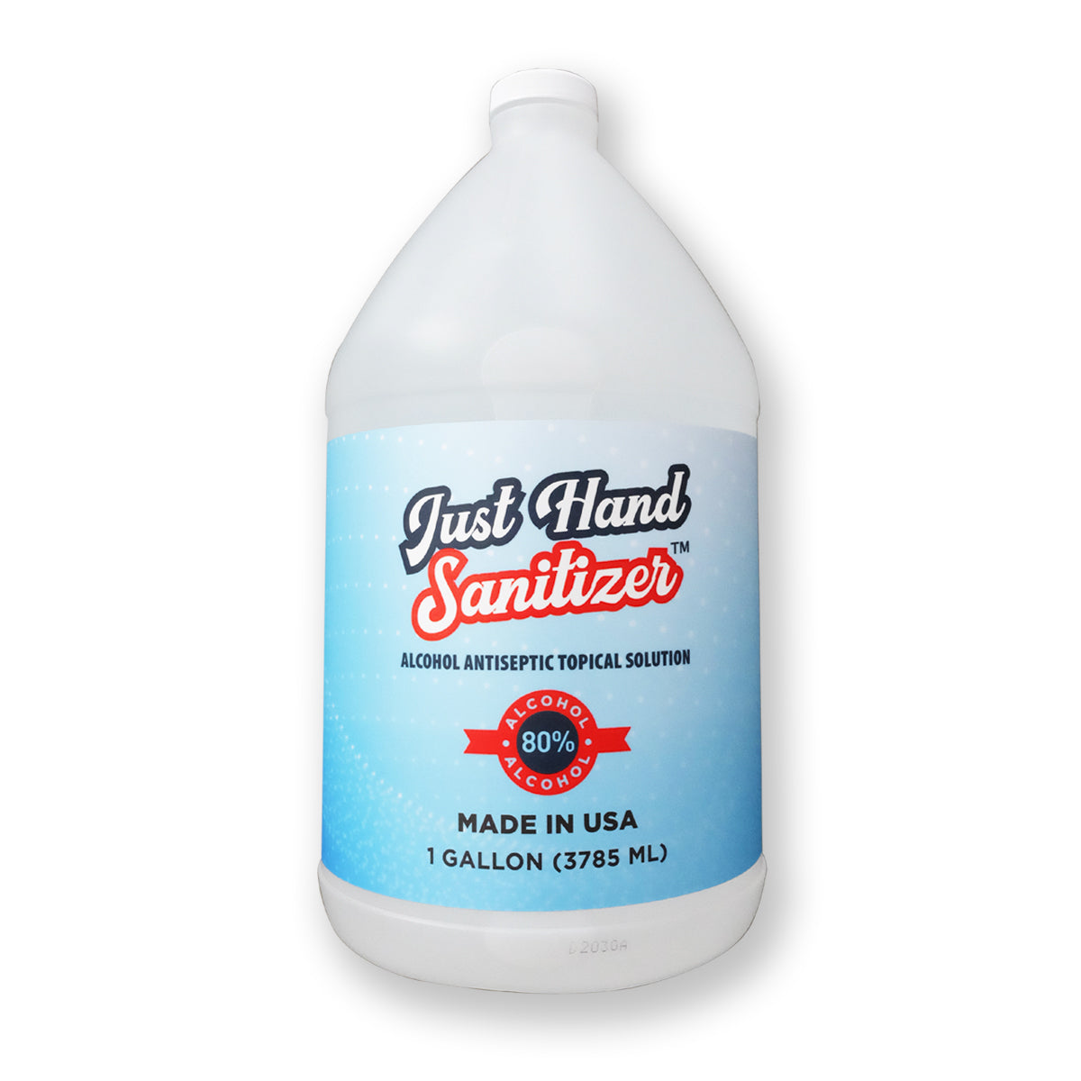 Just Hand Sanitizer 1 Gallon Liquid [80% Alcohol]